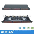 Fabricação de Aucas 12 24 48 Port Optical Fibre Patch Panel ODF